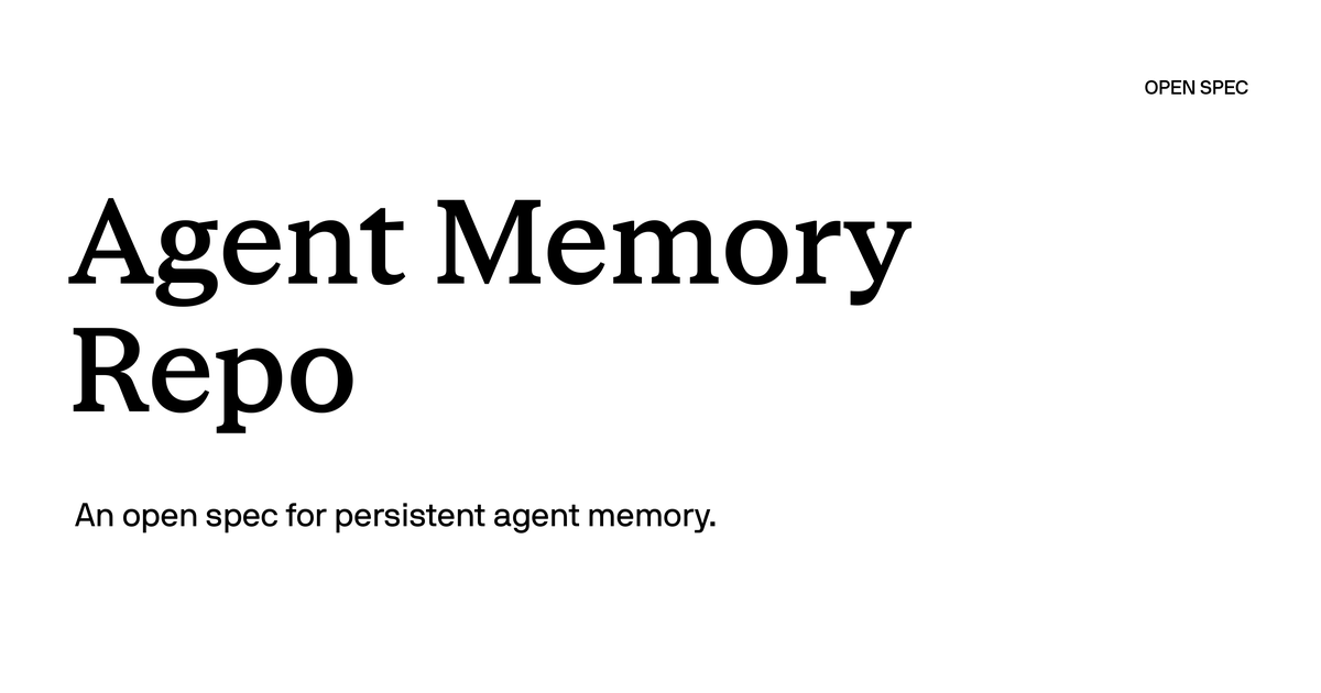 Agent Memory Repo