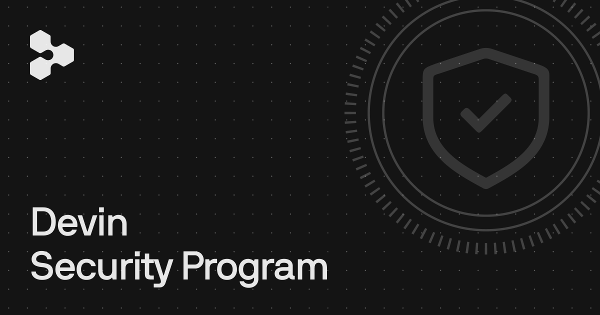 Devin Security Program shield seal